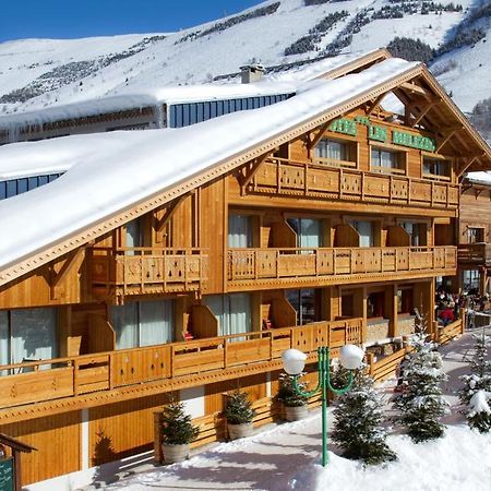Hotel Les Melezes Лес дьо Алпс Стая снимка