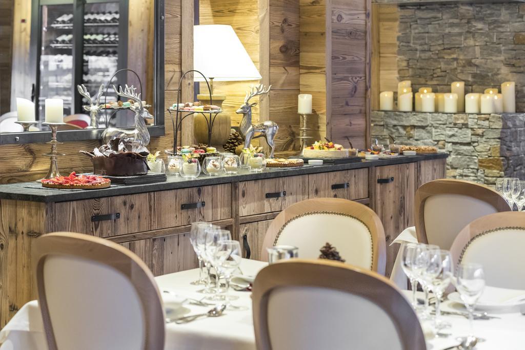Hotel Les Melezes Лес дьо Алпс Екстериор снимка