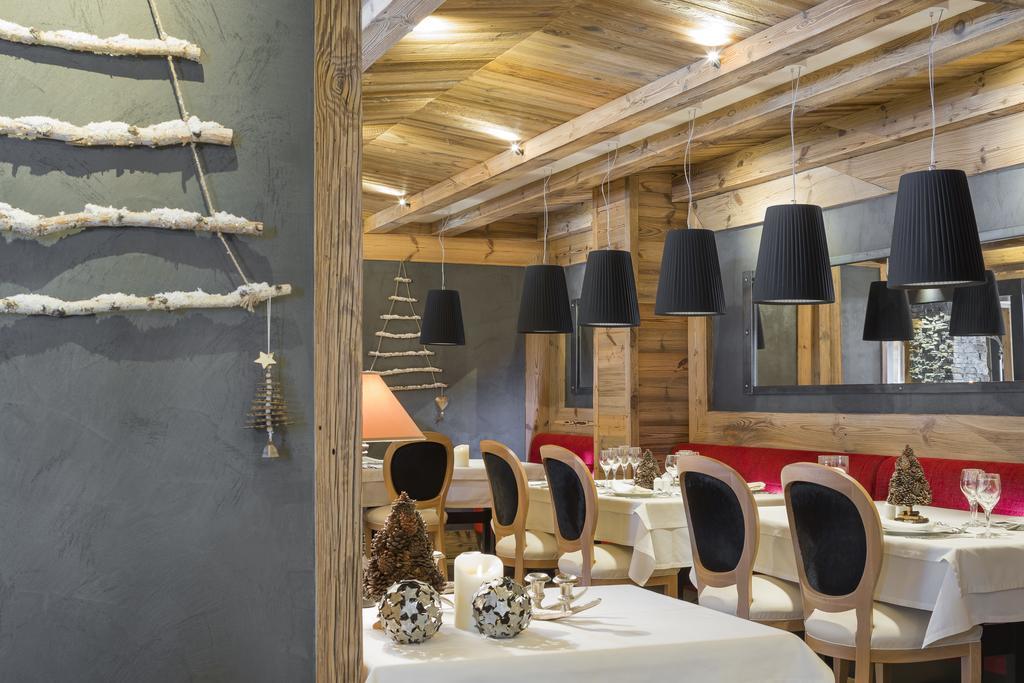 Hotel Les Melezes Лес дьо Алпс Екстериор снимка